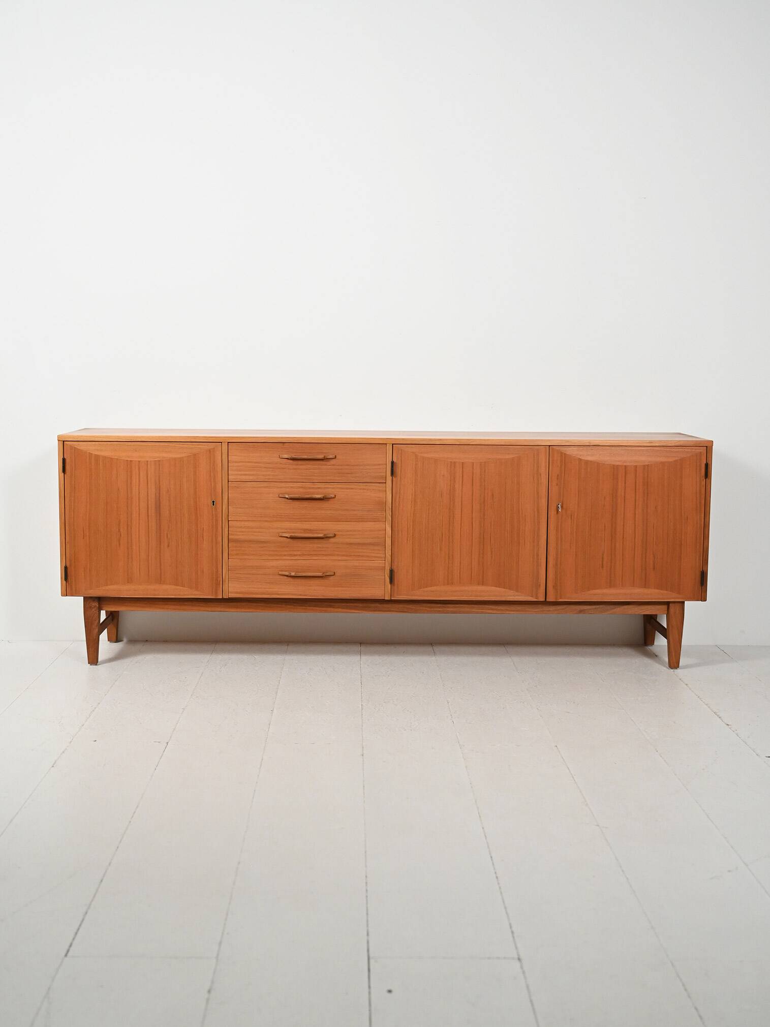 Scandinavian teak sideboard produced by Ajfa Möbelfabrik