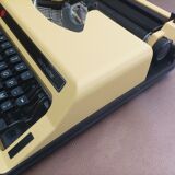 Olympia Straw Yellow Typewriter