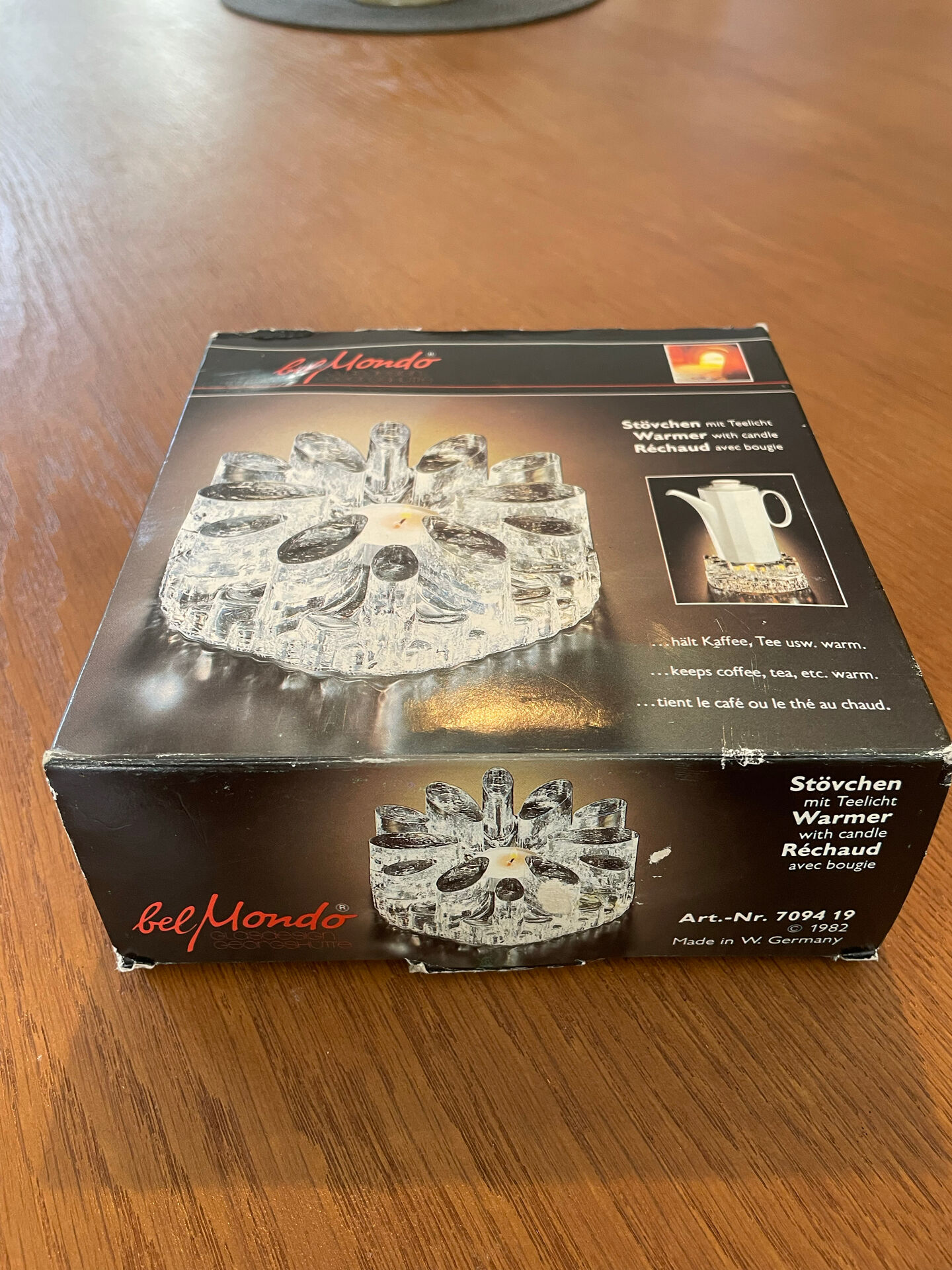 Bel Mondo Georgshütte teapot warmer