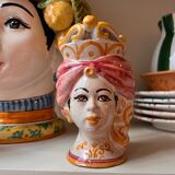 Sicilian vase double popolo