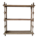 Wooden wall shelf