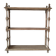 Wooden wall shelf