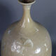 Designer vase ceramic glazed and iridescent vintage 80s