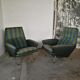 Paire de fauteuils vintage années 50, Guy Besnard,