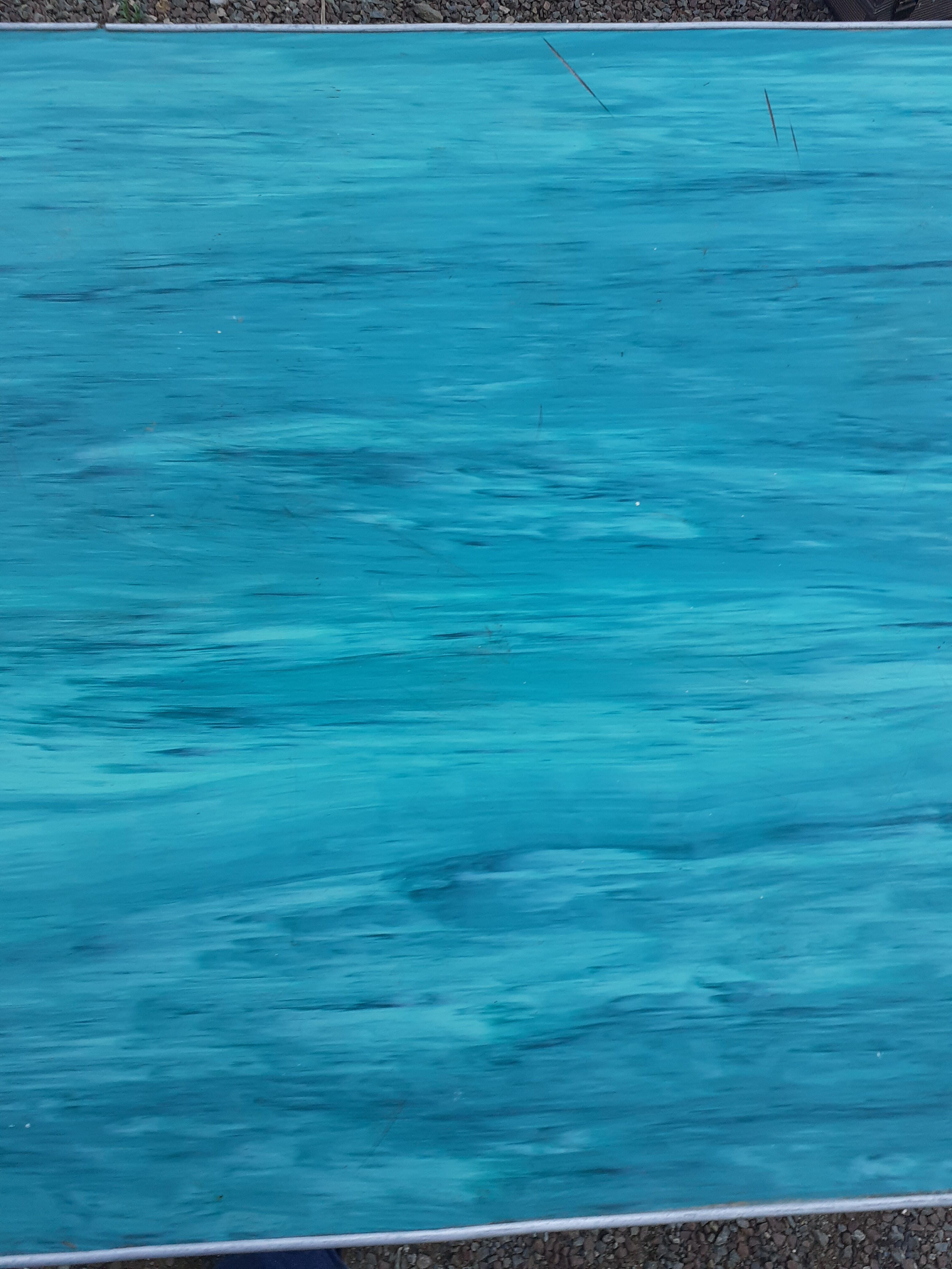 Vintage wooden formica kitchen table