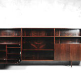 Rosewood Bookcase sideboard with shelves by Ib Kofod-Larsen, Denmark, 1960s