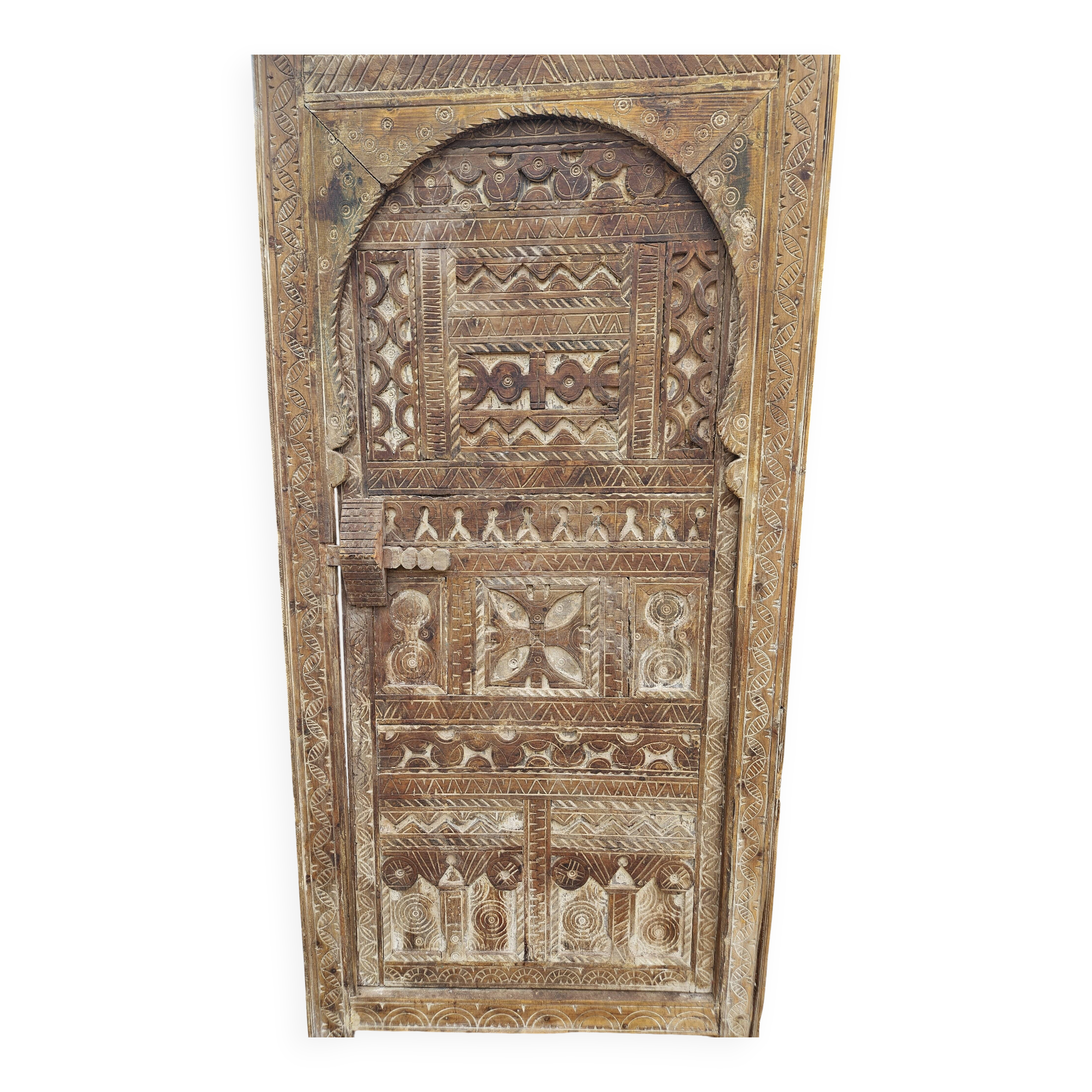 Door of a Moroccan riad