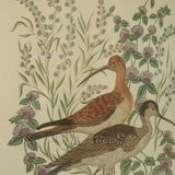 Tableau vintage aquarelle ducks of terronblan monbaly dayelle