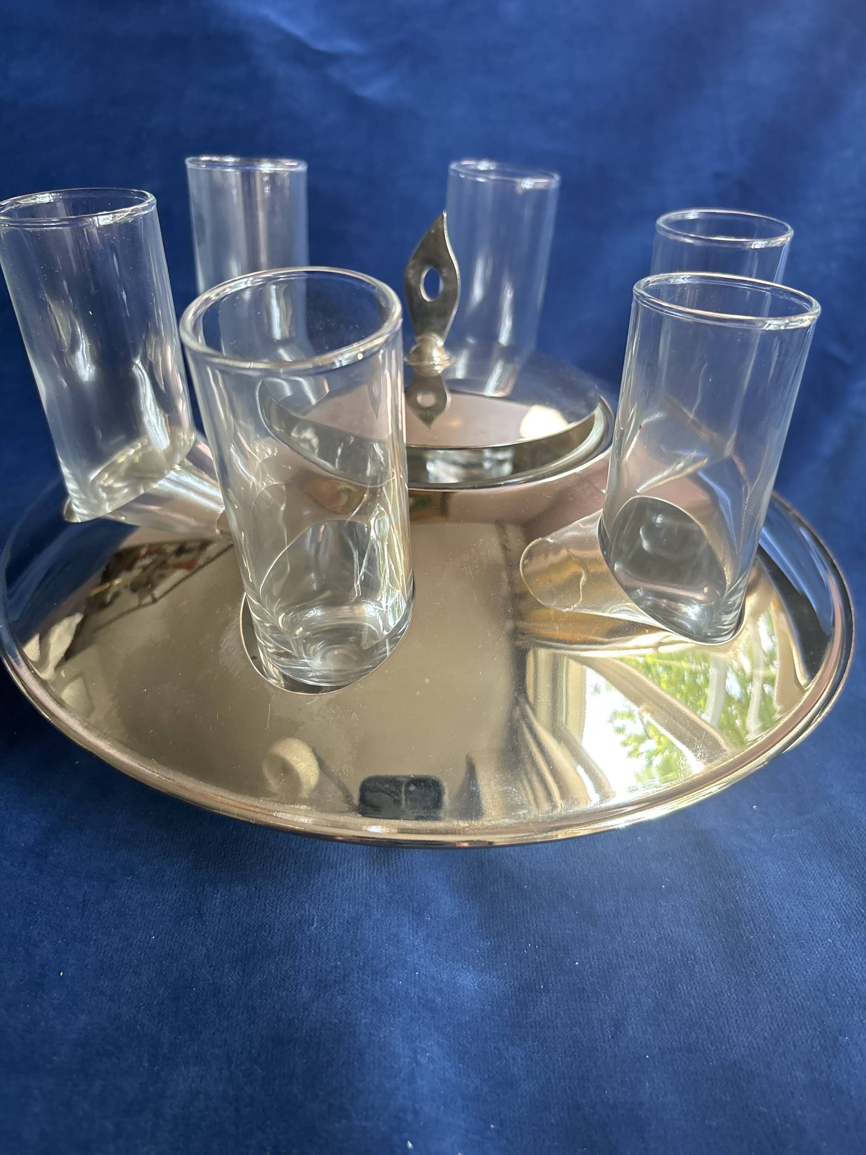 Vodka and caviar set