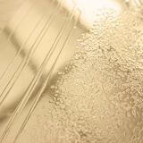 Brass etched coffee table by Lova Creation, Belgium, 1980s.