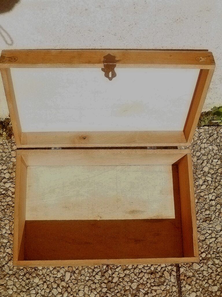 Vintage wooden crate