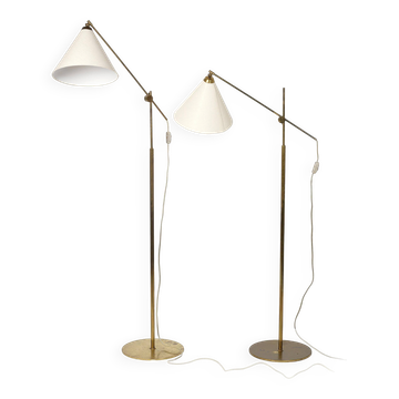 Lampadaire laiton mod THV376 par Thomas Valentiner