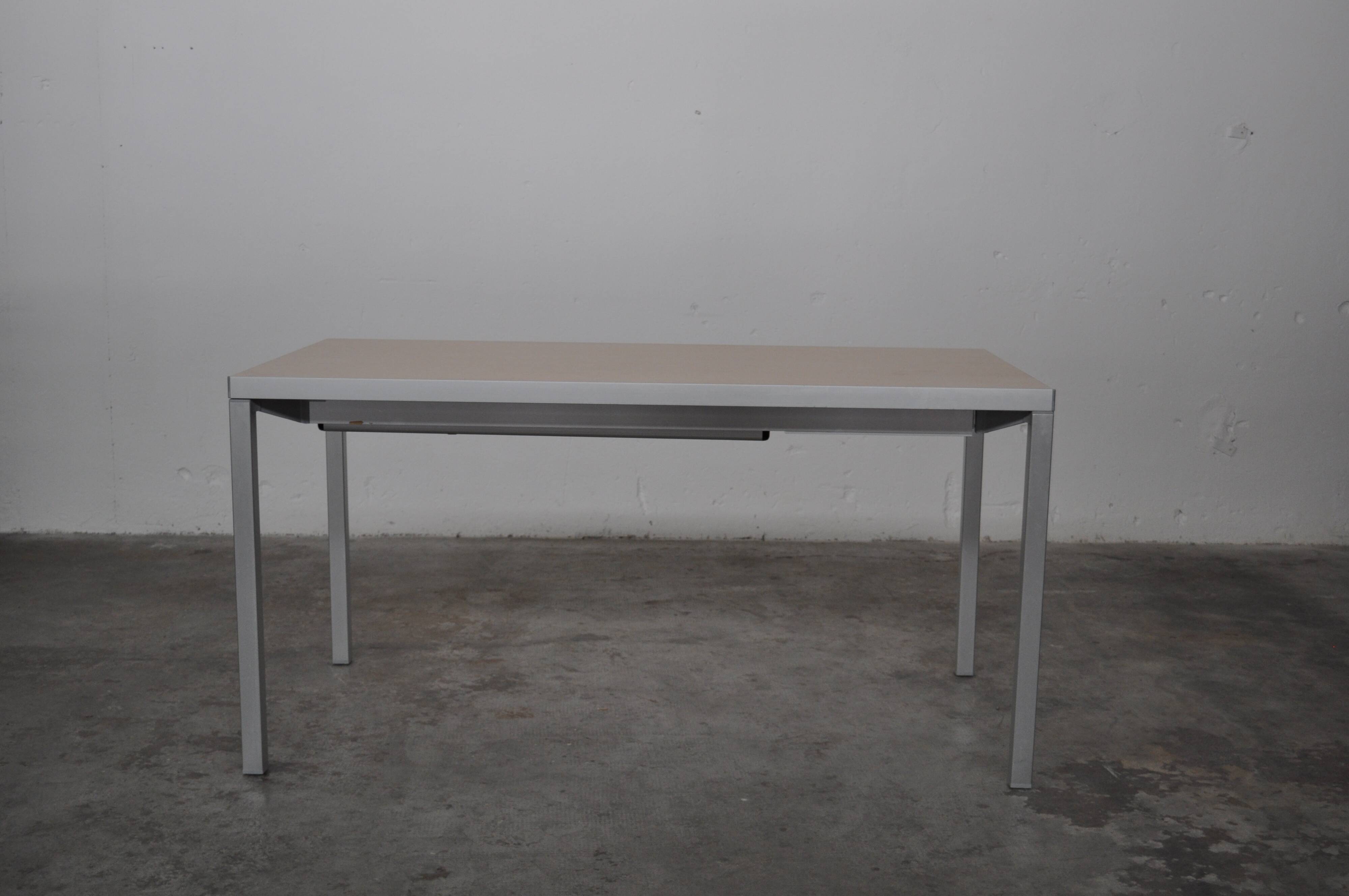 Bagutta Table and Aluminum Chairs by Opera Design for Ycami, 1980s, Set of 13