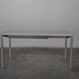 Bagutta Table and Aluminum Chairs by Opera Design for Ycami, 1980s, Set of 13
