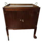 table desserte vintage en acajou