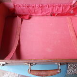 Vintage leather suitcase