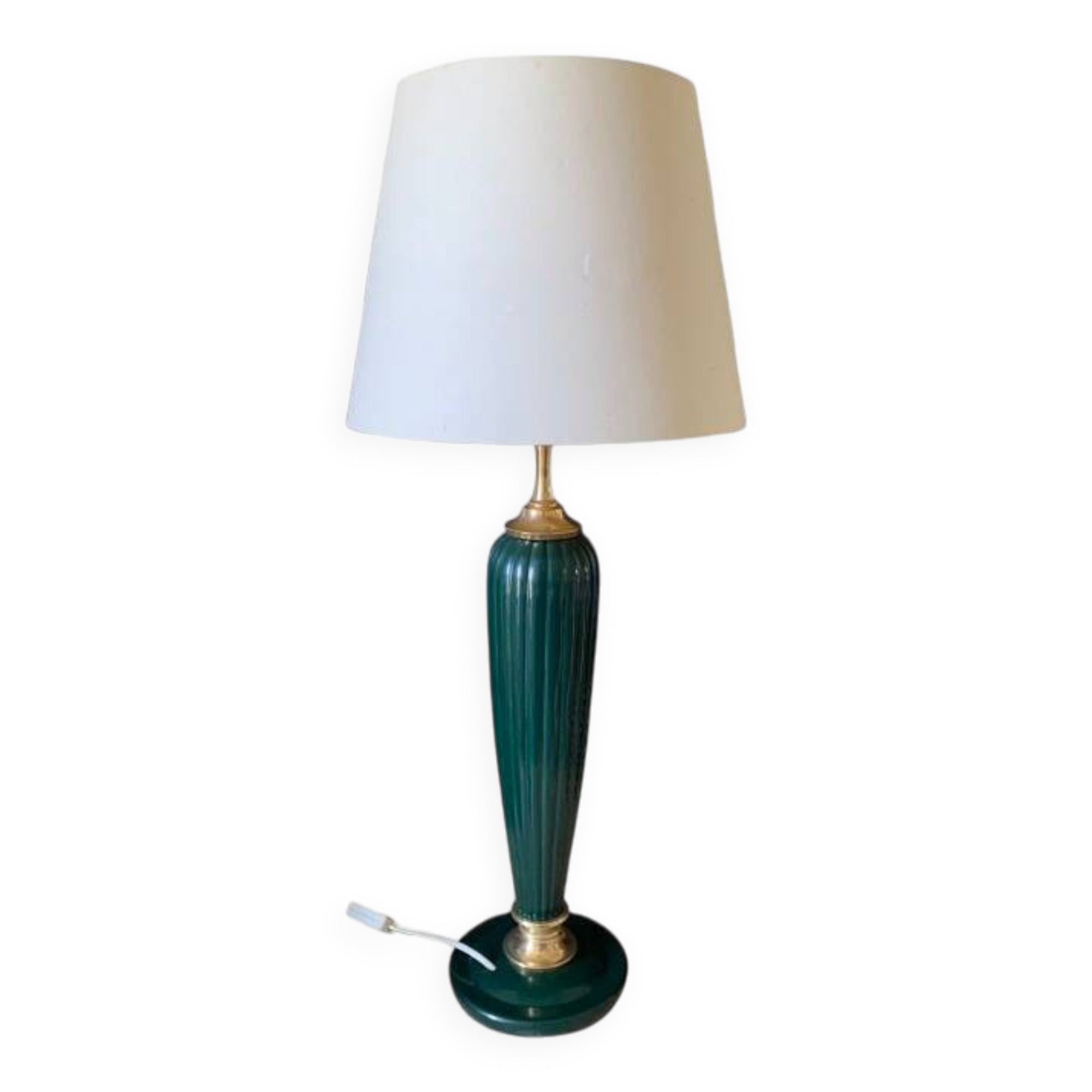 Large Deschuytener ceramic lamp
