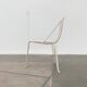 Set of 2 mid-century German metal garden chairs by Mauser Werke Waldeck