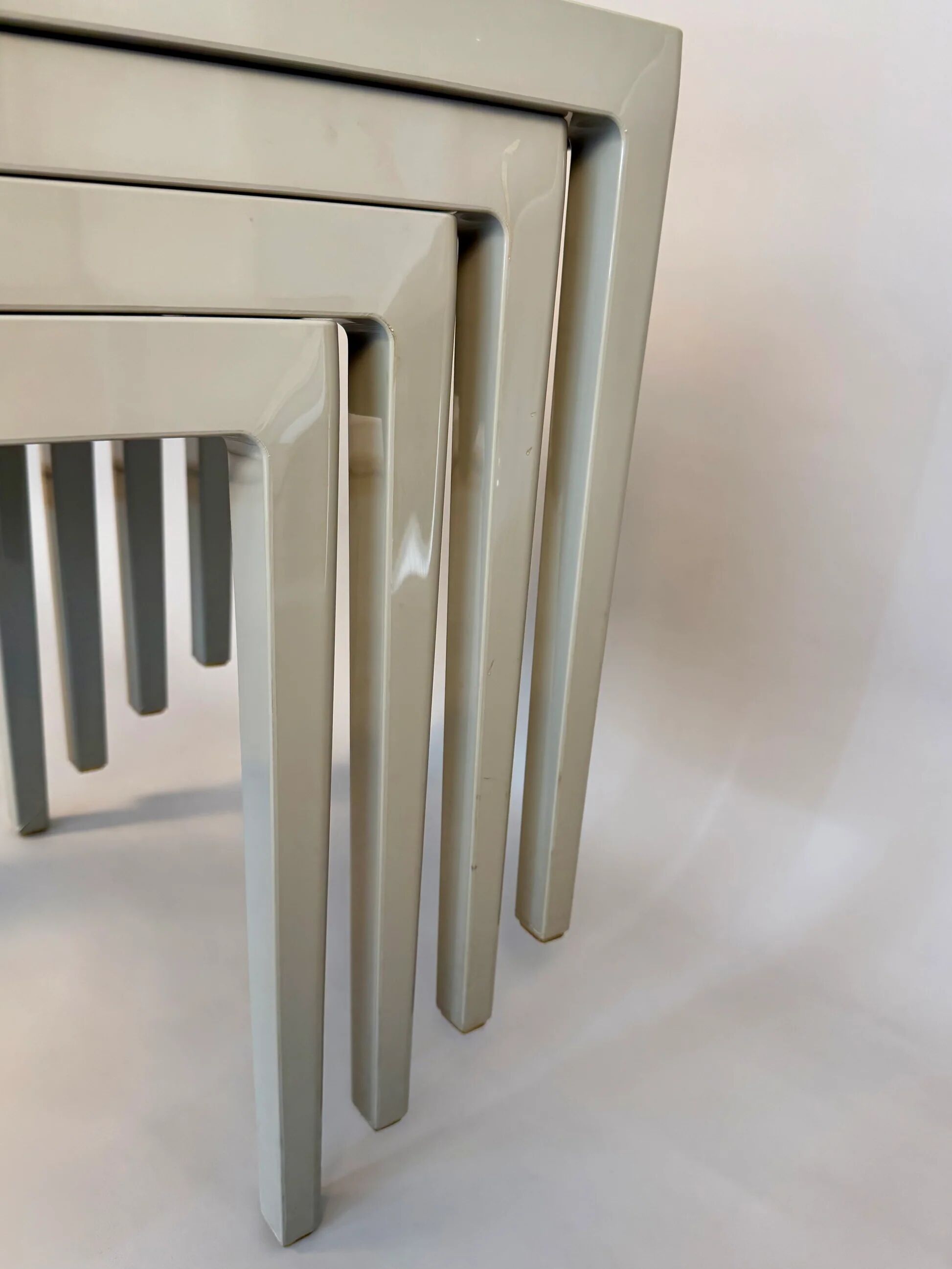 Set of 4 Lizz chairs by Piero Lissoni for Kartell