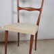 Scandinavian chairs skaï white