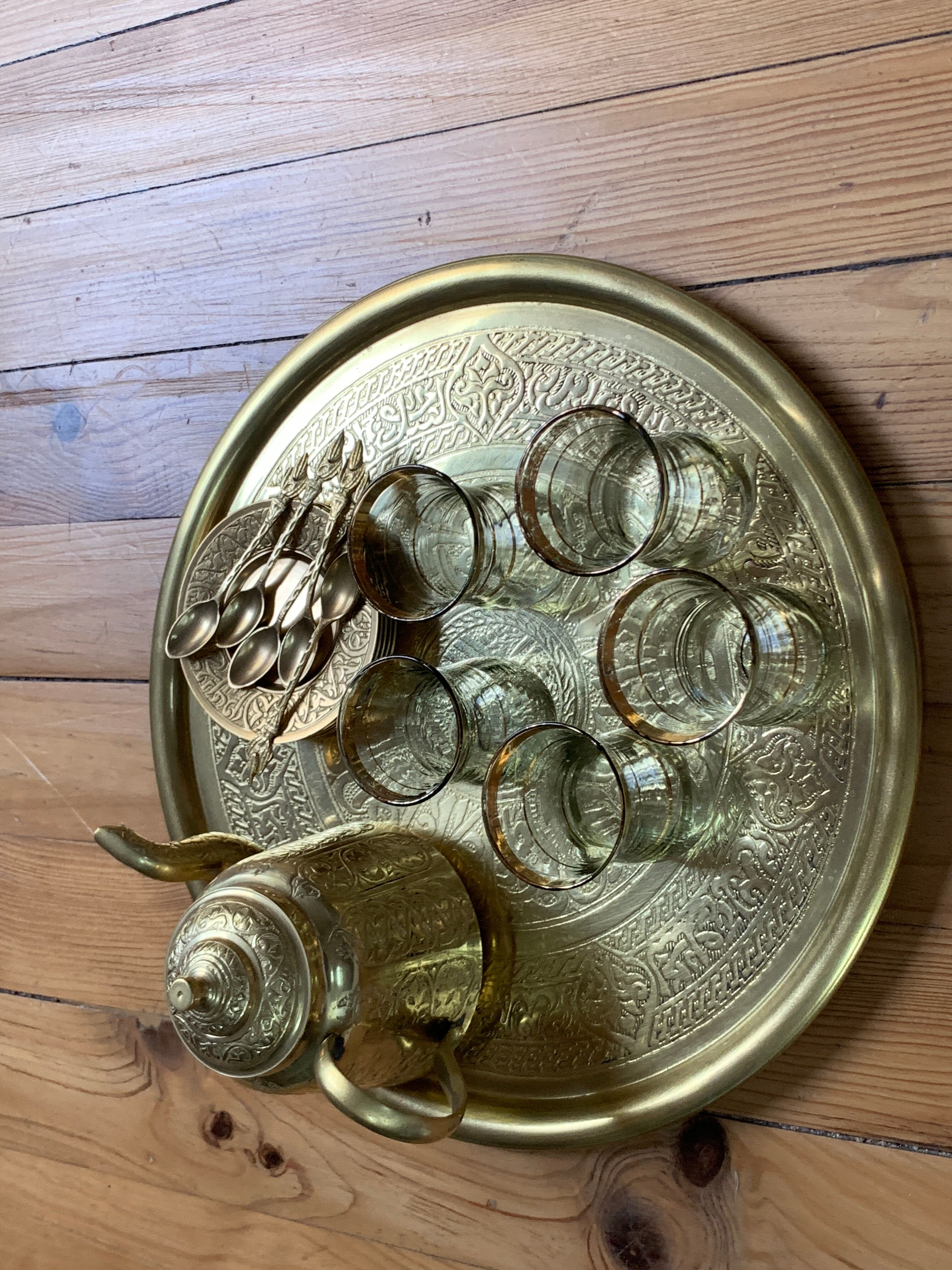Moroccan tea service