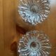 Paire de bougeoirs tournesol scandinave vintage années 70s