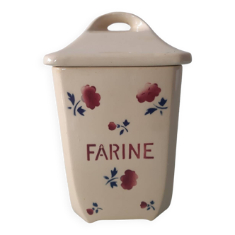 Decorative flour pot