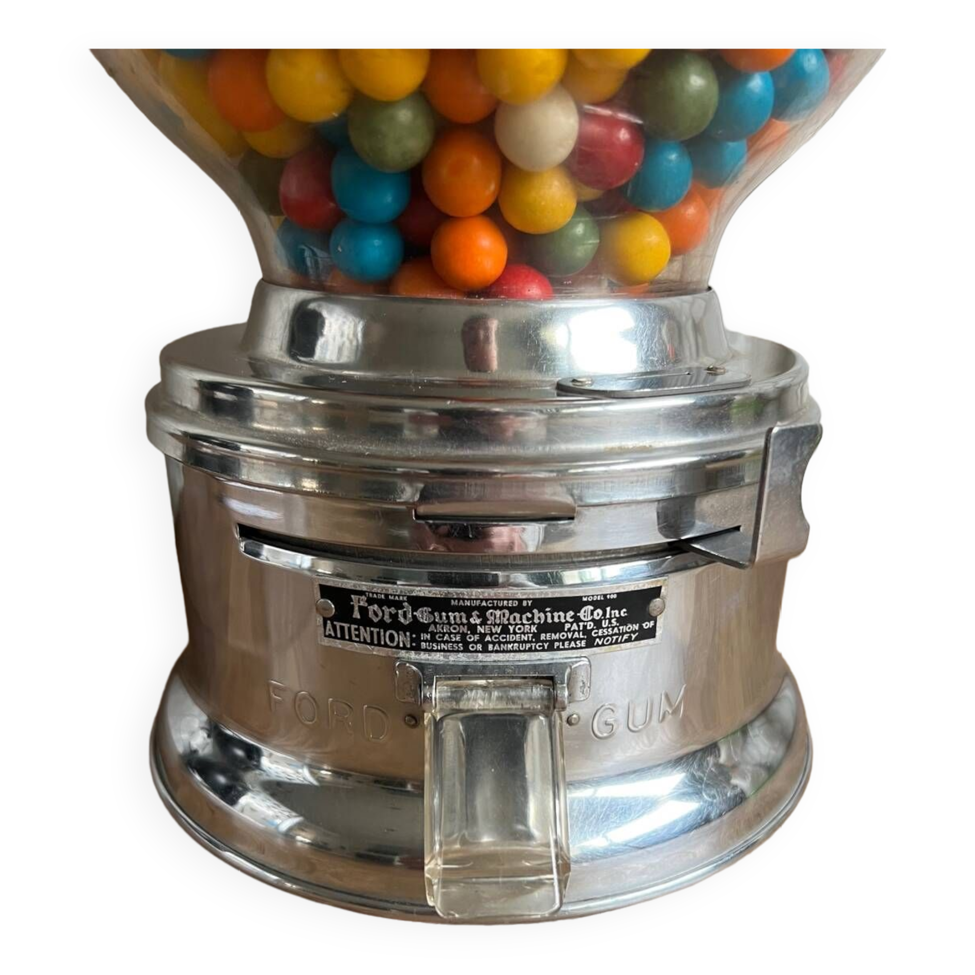 Ford us 60s vintage gumball dispenser