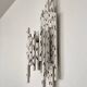 Pair of brutalist wall sconces attributed to Marcello Fantoni – Italy, 1960s