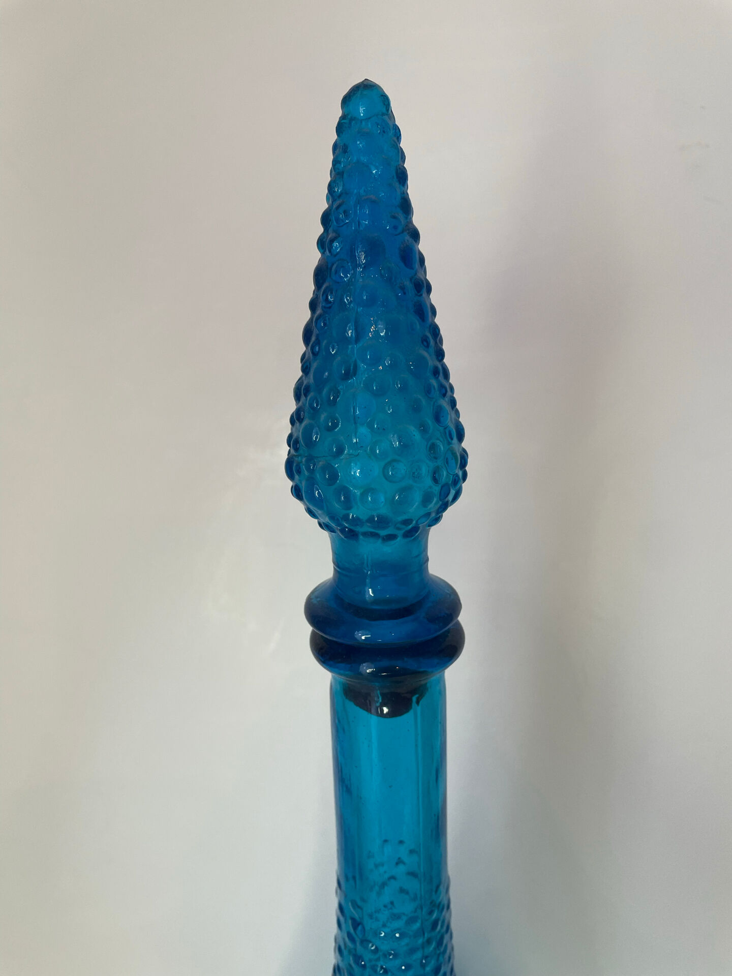 Large bottle of Italian Empoli Genie.
