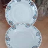 Lot 6 assiettes anciennes