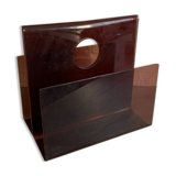Amber Plexiglas magazine door