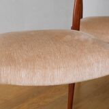 6 candinave teak chairs from the 60s