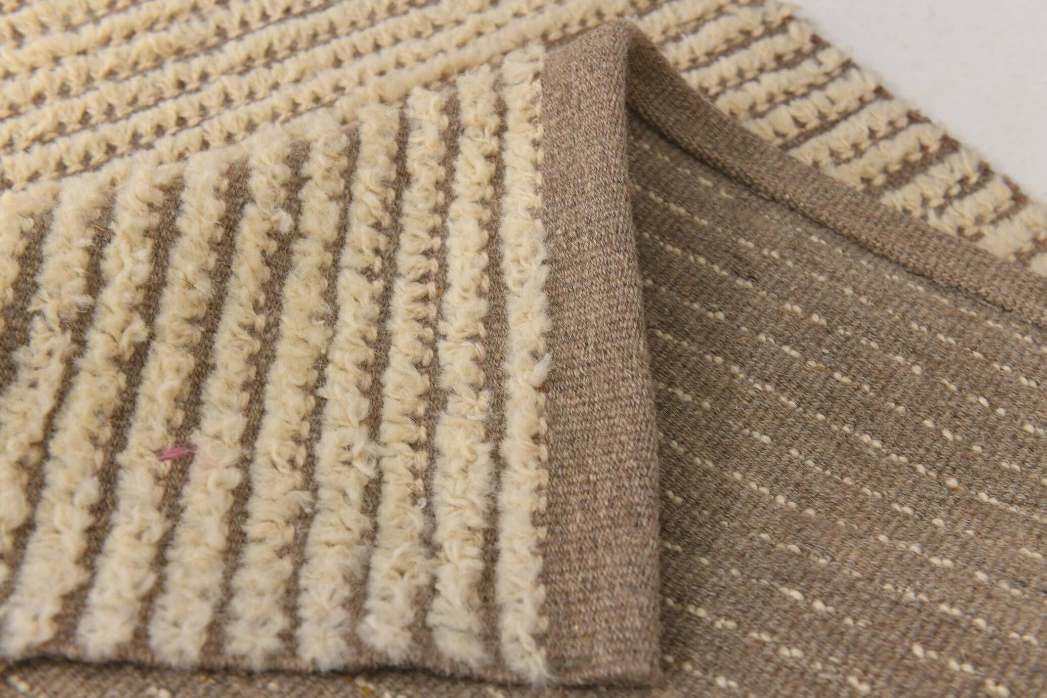 3x10 Rug For Haallway Brown Beige Turkish Runner Rug, 82x306Cm SKU 35079