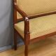 Mahogany landing sofa, Restoration period – Part 1, 19th century