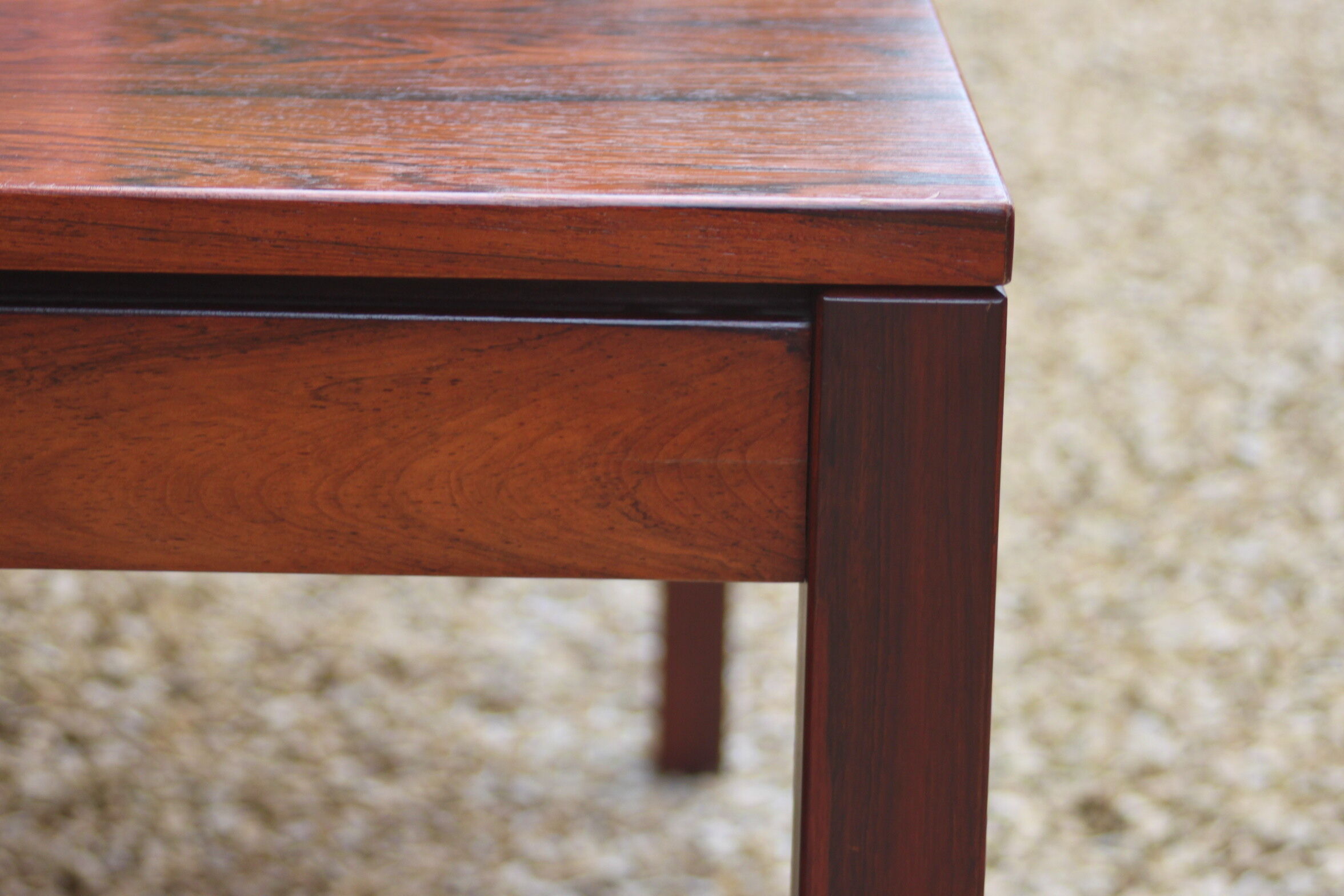 Table à manger extensible en palissandre par Alfred Hendrickx pour Belform, Belgique années 1960.