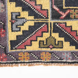 Tapis Oushak rose 4x7 fait main, 120x214Cm