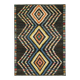 Hand-Knotted Turkish Contemporary 207 cm x 289 cm Black Wool Carpet