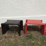 Pair of bedsides, sofa bits Scagno Giotto Stoppino