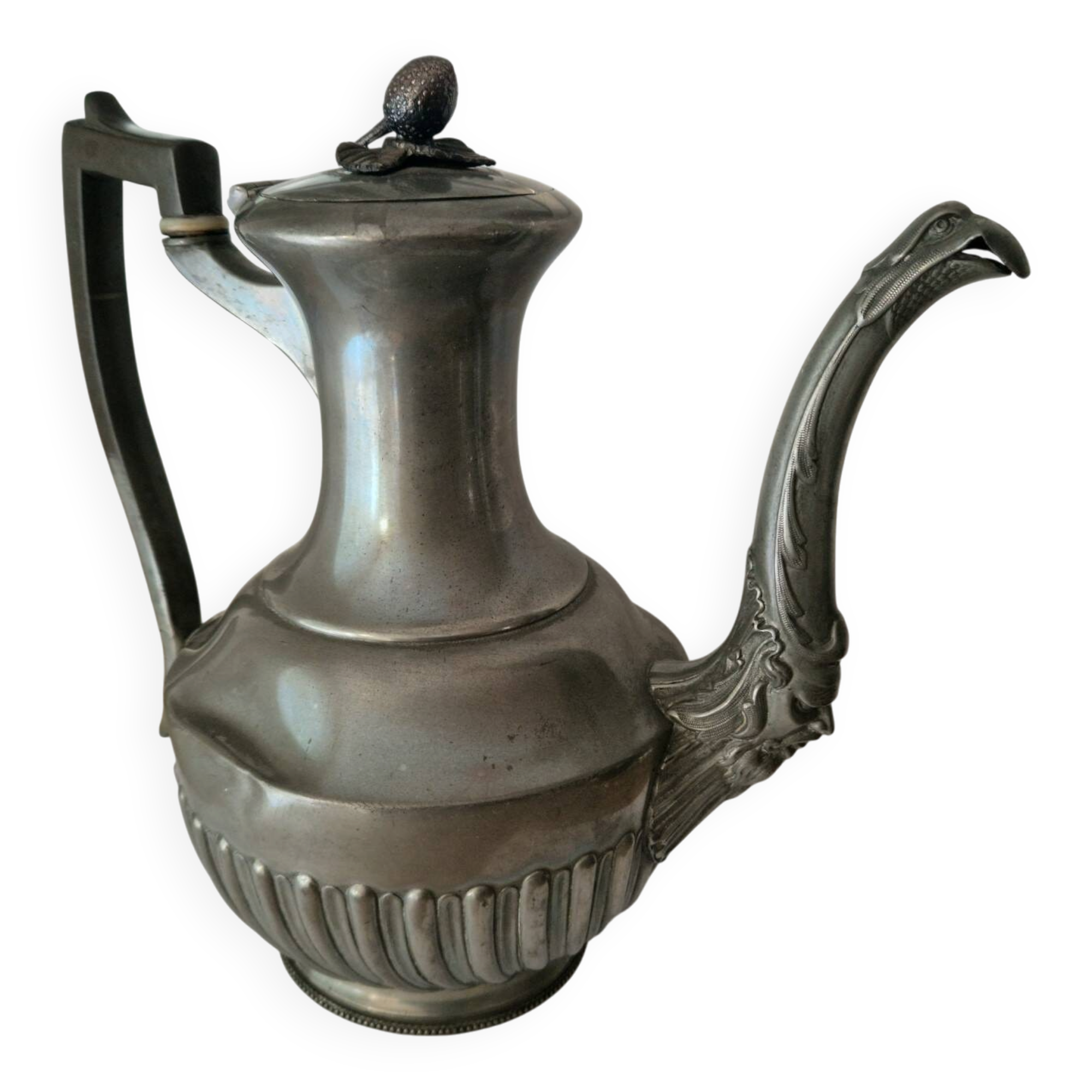I026 Antique Sheffield jug – vintage English style – chic decor