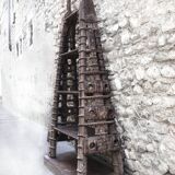 Rajasthani camel yoke shelves. 18th - 19th century.