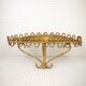 Half-moon rattan shelf and coat holder