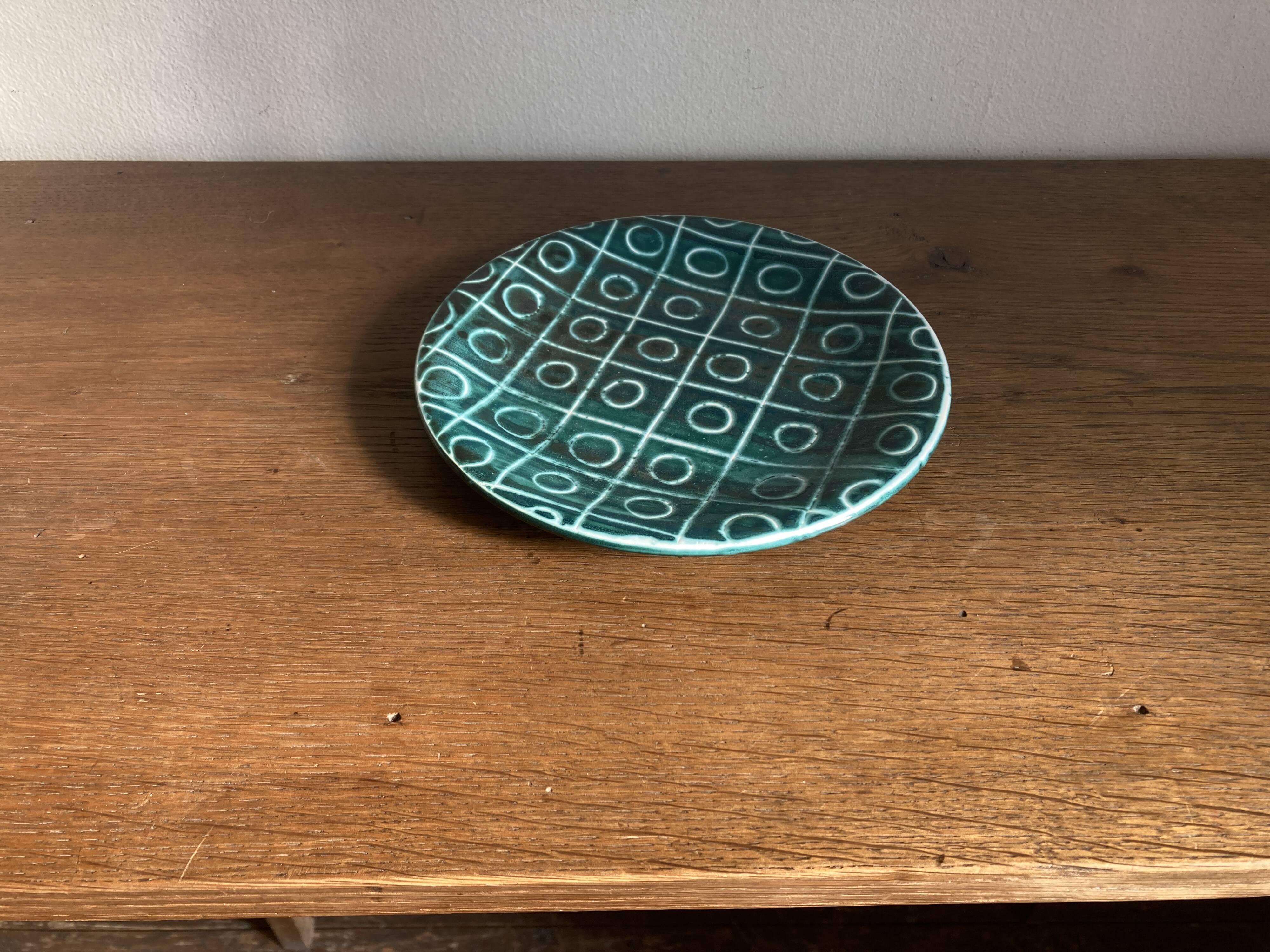 Assiette Robert Picault 1960