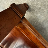 Coffee table with 2 drawers in solid wood.