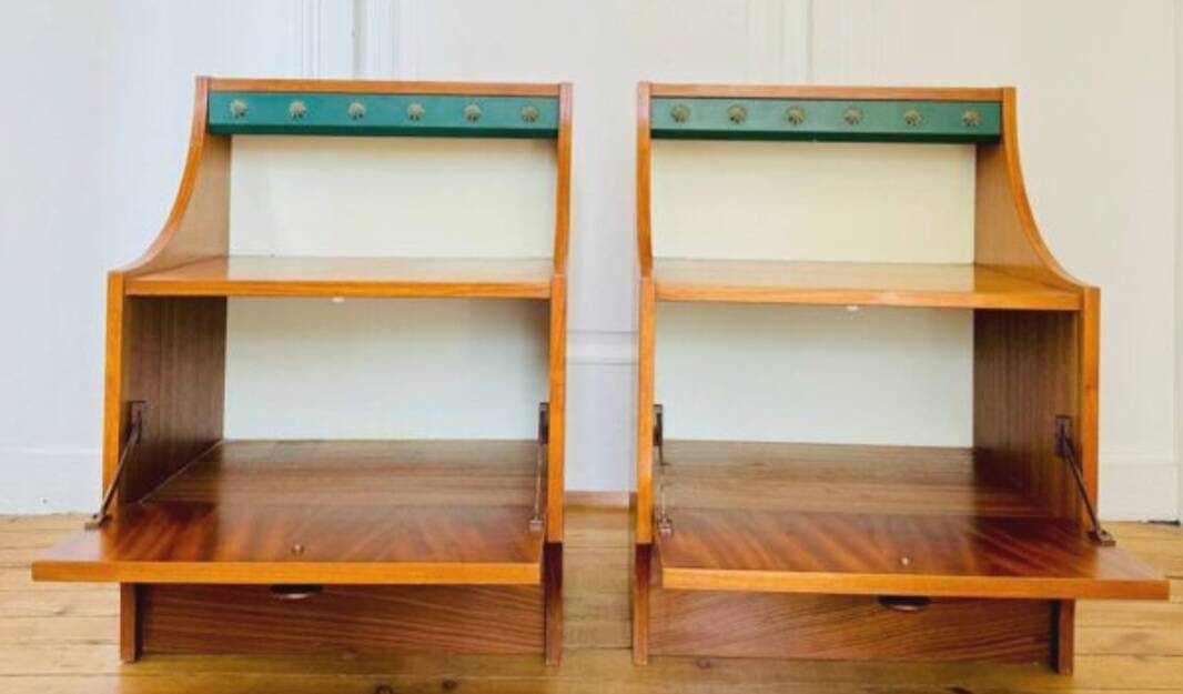 Chevets scandinave en teck