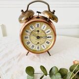Réveil montre mécanique vintage en cuivre Jaz