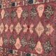 Afghan Turkmen rug handmade 115x136cm