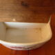 Old ceramic Luxeuil carny decoration matchbox