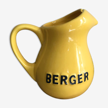 Advertising Berger pitcher, vintage