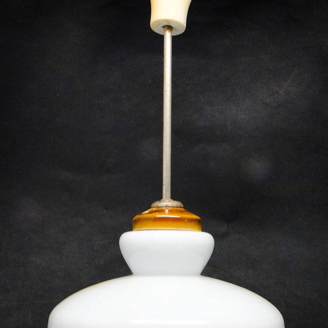 New Look style pendant lamp, Poland, 1970s